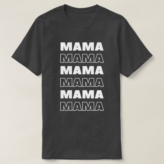 Show Your Love Get the 'Mama' T-shirt (Design voorkant)