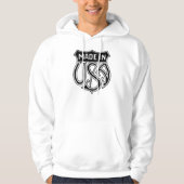 Show Your Pride -  Made in USA Hoodie (Voorkant)