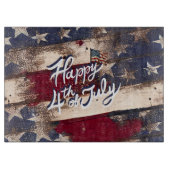 Show Your Stars & Stripes Stijl 4 juli Snijplank (Voorkant)