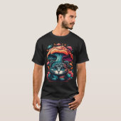 Show Your Style with Cats and Mushrooms boy T-shirt (Voorkant volledig)