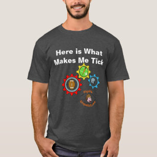Show ze wat je binnenstebuiten doet tikken! t-shirt