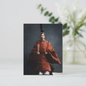 Showa Emperor Hirohito Briefkaart (Staand voorkant)