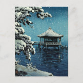 Showa Era, winter door Tsuchiya Koitsu Briefkaart (Voorkant)
