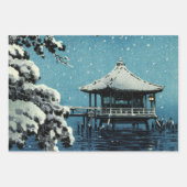 Showa Era, winter door Tsuchiya Koitsu Inpakpapier Vel (Voorkant 3)