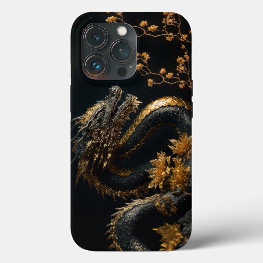 Showa GOLD 2 Dragon Hoesje-Mate iPhone Case (Achterkant)