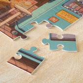 Showa Snack Shop – Retro Japan Puzzle Legpuzzel (Zijkant)