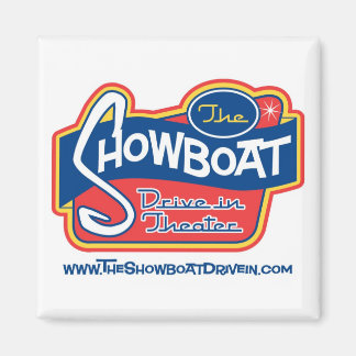 Showboat Drive in Koelkastmagneet Magneet