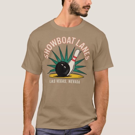 Showboat Lanes - Las Vegas, NV T-shirt (Voorkant)