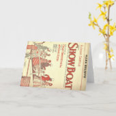 showboot gelooft kaart (Gele Bloem)