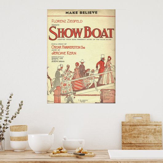 showboot gelooft poster (Keuken)