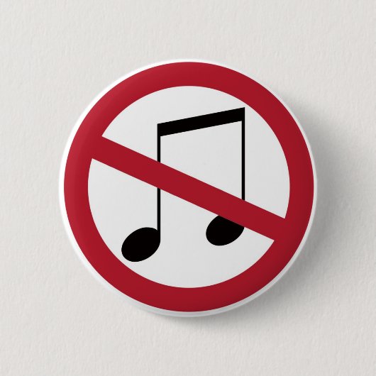 Showbrood Raw Rock doodt Symbol Ronde Button 5,7 Cm (Voorkant)