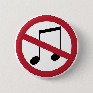 Showbrood Raw Rock doodt Symbol Ronde Button 5,7 Cm