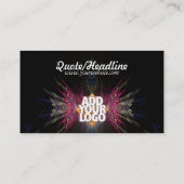 Showcase IT Business (met ruimte voor Logo) Visitekaartje (Achterkant)