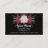 Showcase IT Business (met ruimte voor Logo) Visitekaartje (Voorkant)