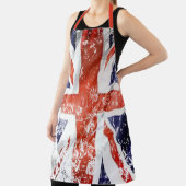 Showcase U.K. Pride Culinaire Stijl, Britse vlag Schort (Insitu)