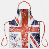 Showcase U.K. Pride Culinaire Stijl, Britse vlag Schort (Voorkant)