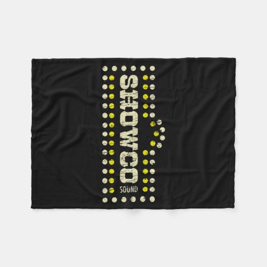 Showco Sound 1970  Fleece Deken (Voorkant (Horizontaal))