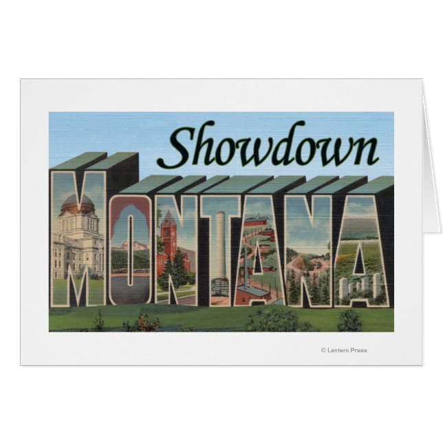 Showdown, Montana (Voorkant Horizontaal)