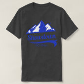 Showdown ski Montana T-shirt (Design voorkant)