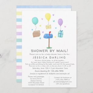 Shower by Mail Cute Baby shower Invitation Kaart