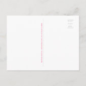 Shower by Mail Virtual Baby shower Balloon Mailbox Uitnodiging Briefkaart (Achterkant)