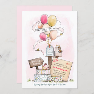 Shower by Mail Virtual Vrijgezellenfeest Mailbox Kaart