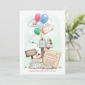 Shower by Mail Virtual Vrijgezellenfeest Mailbox Kaart (Staand voorkant)