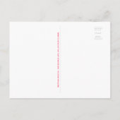 Shower by Mail Virtual Vrijgezellenfeest Mailbox Uitnodiging Briefkaart (Achterkant)