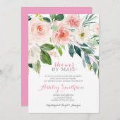 Shower by Mail vrijgezellenfeest Virtual Shower Kaart (Voorkant / Achterkant)