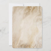 Shower by Mail WatercolorForest Woodland Beer Baby Kaart (Achterkant)