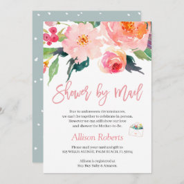 Shower by Mail Whimsical Waterverf Garden Floral Kaart