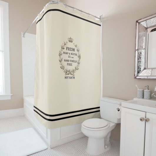 SHOWER CURTAE DOUCHEGORDIJN (In situ)