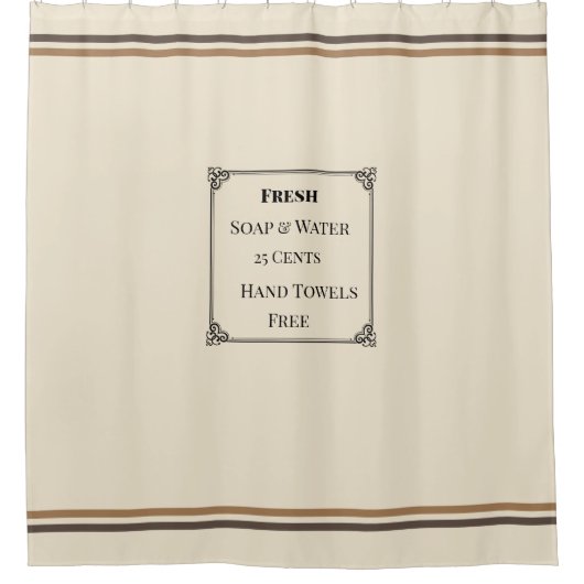 SHOWER CURTAE DOUCHEGORDIJN (Voorkant)