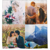 Shower Curtain 4 Fotorand afdrukken Douchegordijn (Voorkant)