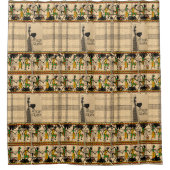 Shower Curtain African Douchegordijn (Voorkant)