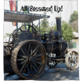 Shower Curtain - Alle opgestoken tractiemotor Douchegordijn (Voorkant)