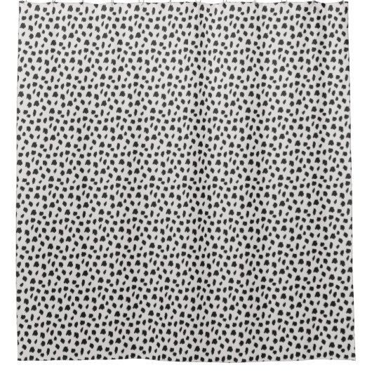 Shower Curtain - Animal Print Pattern Douchegordijn (Voorkant)