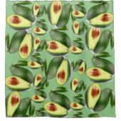 Shower Curtain Avocados Douchegordijn (Voorkant)
