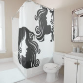 Shower Curtain Beauty Salon Hair Douchegordijn (In situ)