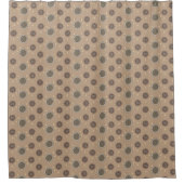 Shower Curtain Beige Douchegordijn (Voorkant)