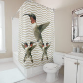 Shower Curtain Bird Douchegordijn (In situ)