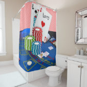 Shower Curtain Black Jack Douchegordijn (In situ)