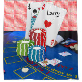 Shower Curtain Black Jack Douchegordijn (Voorkant)