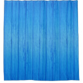 Shower Curtain Blue Fence Douchegordijn (Voorkant)