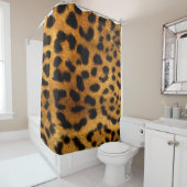 Shower Curtain/ Cheetah Print Douchegordijn (In situ)