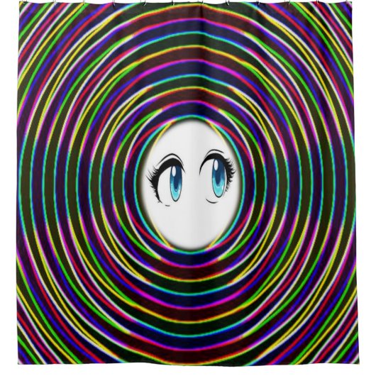 Shower Curtain Circular Douchegordijn (Voorkant)