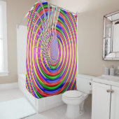 Shower Curtain Circular Douchegordijn (In situ)