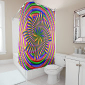 Shower Curtain Circular Douchegordijn (In situ)