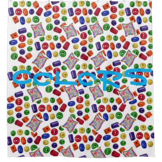 Shower Curtain Colors Douchegordijn (Voorkant)