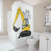 Shower Curtain Construction Douchegordijn (In situ)